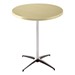 Round Aluminum Café Table